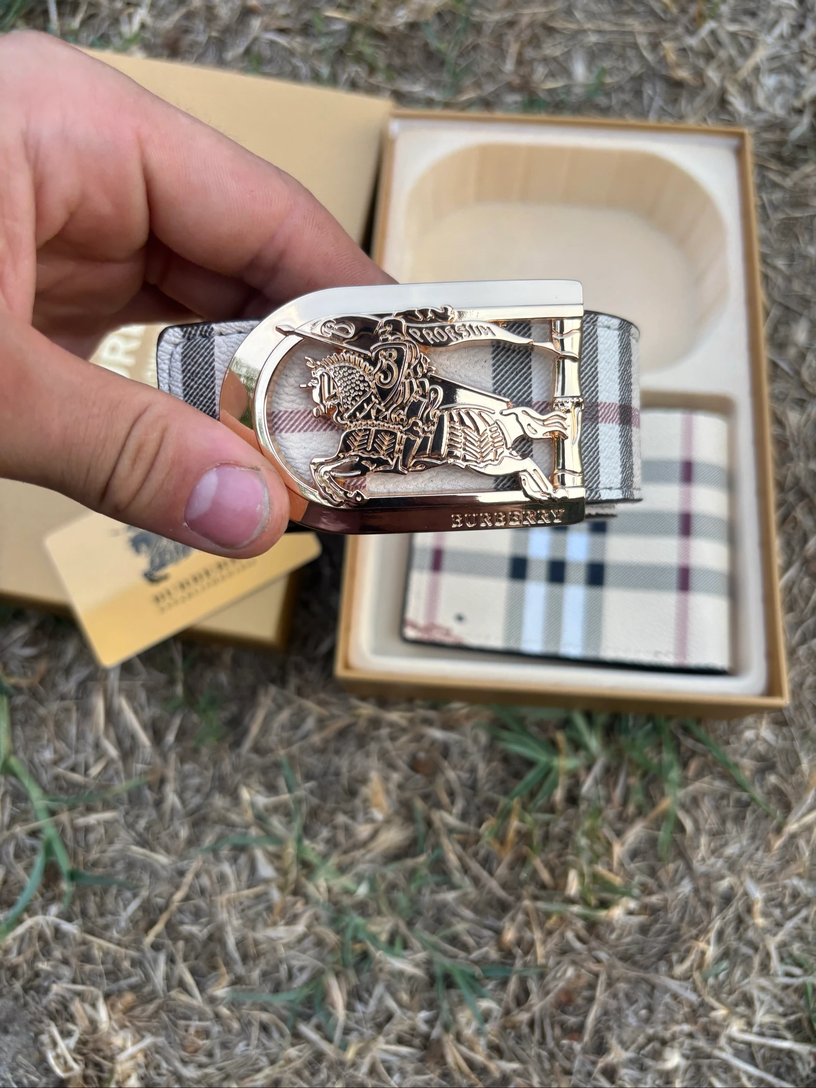 Coffret Ceinture +portfeuille neuf  – photo 2